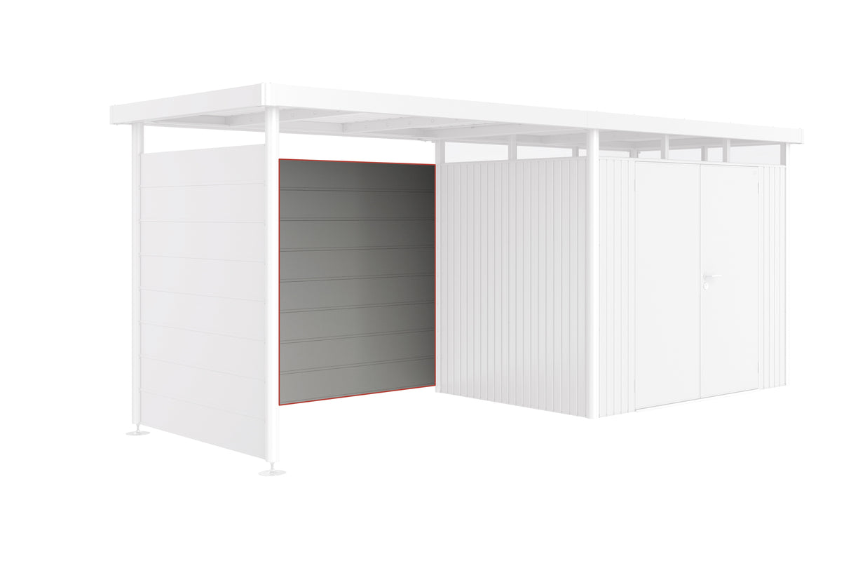 Back Wall for Side Canopy for Highline Garden Shed