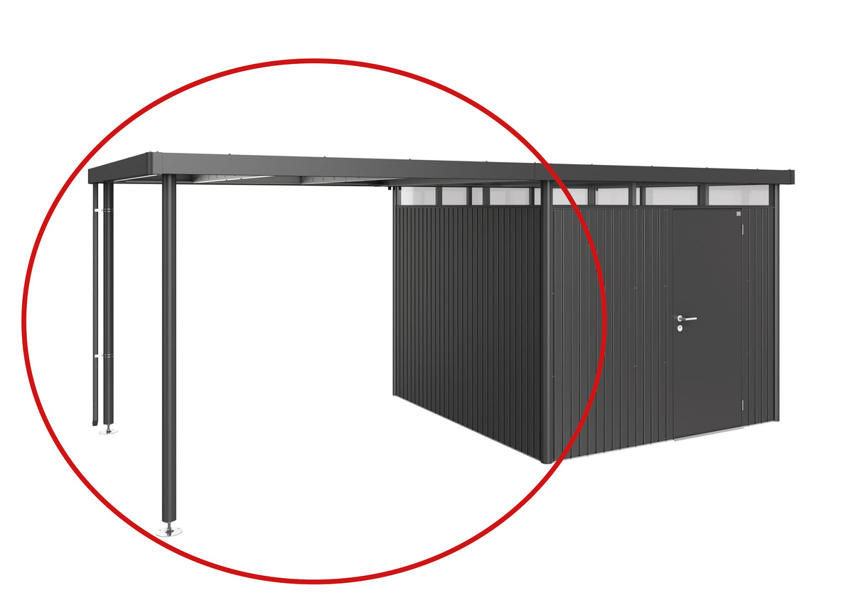 Side Canopy for Highline Garden Shed