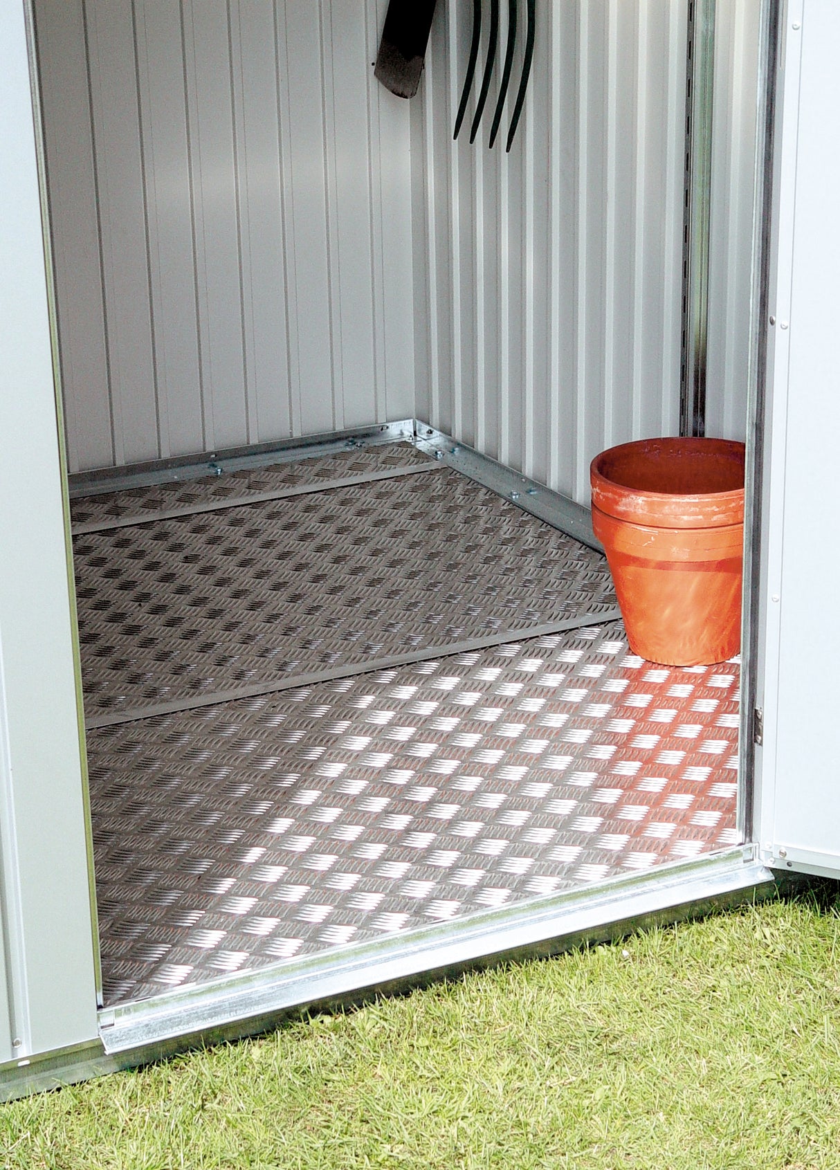Aluminium Floor Panels for Highline Garden Shed