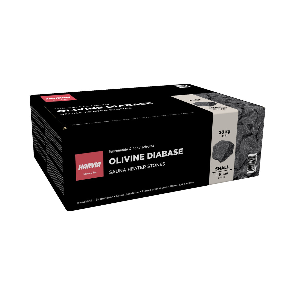Harvia Sauna Stones 20kg 5-10cm