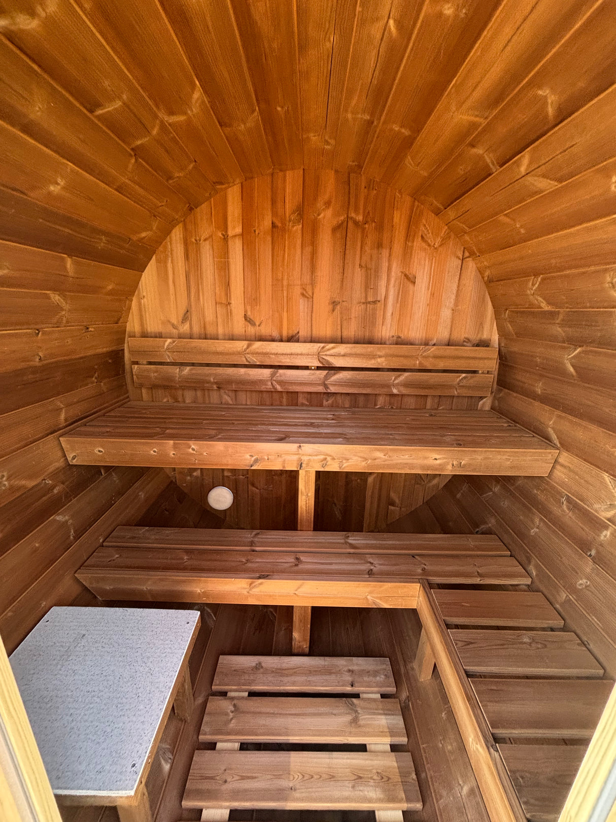Barrel Sauna 1.6m Length 3 Person Outdoor Sauna