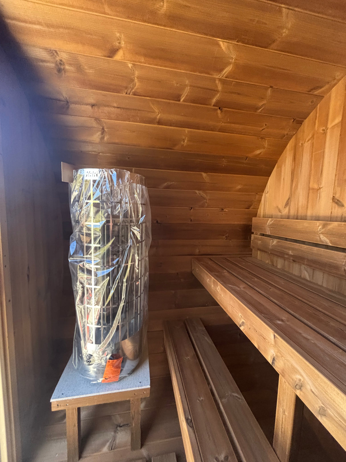 Barrel Sauna 1.6m Length 3 Person Outdoor Sauna