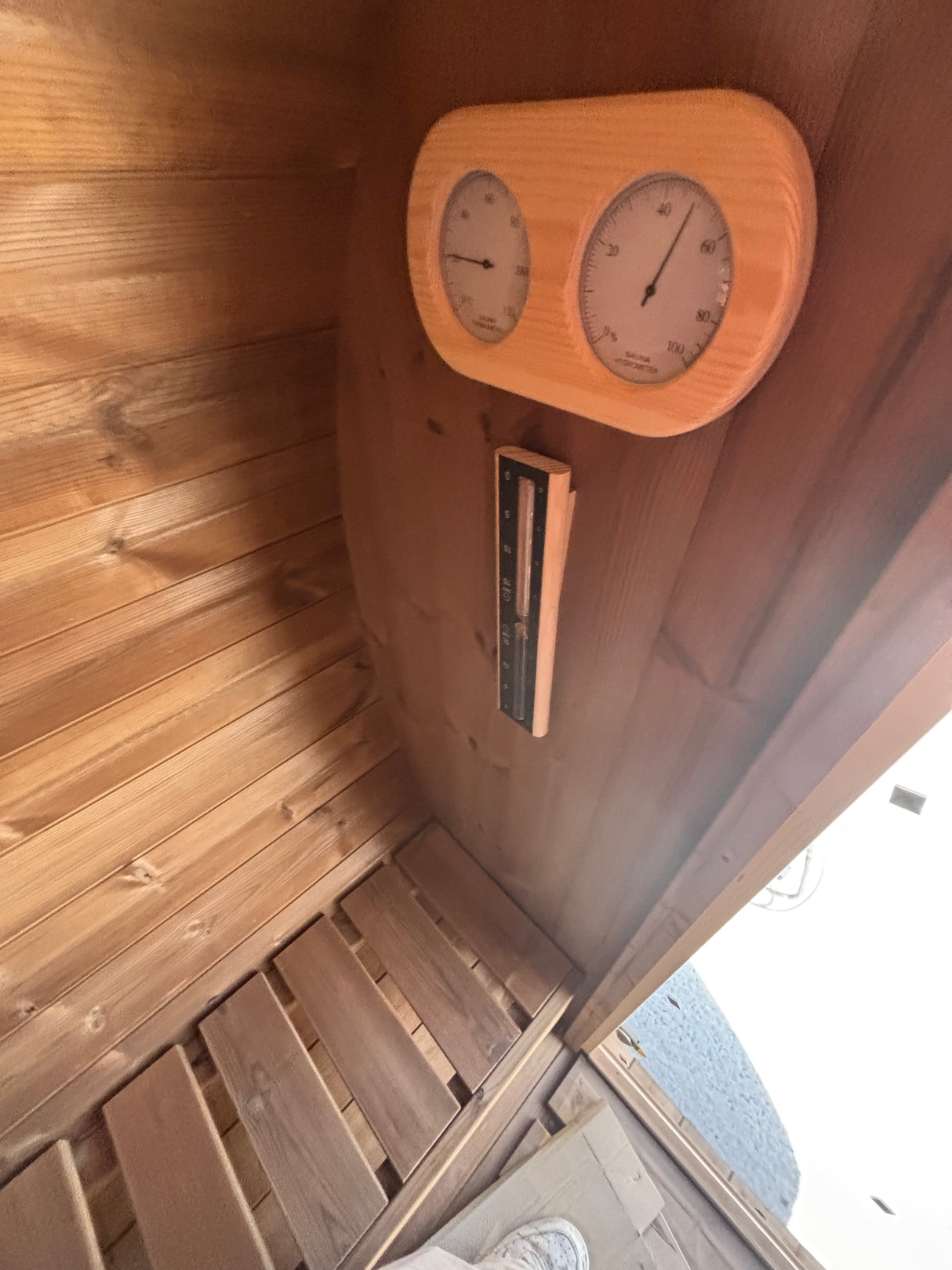 Barrel Sauna 1.6m Length 3 Person Outdoor Sauna