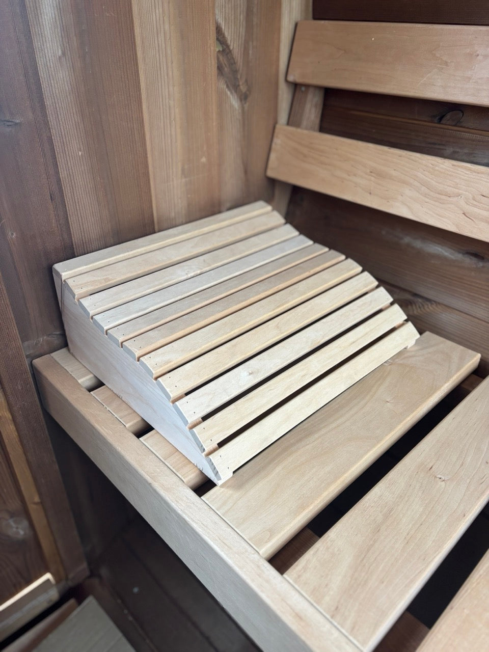 Alder Sauna Headrest