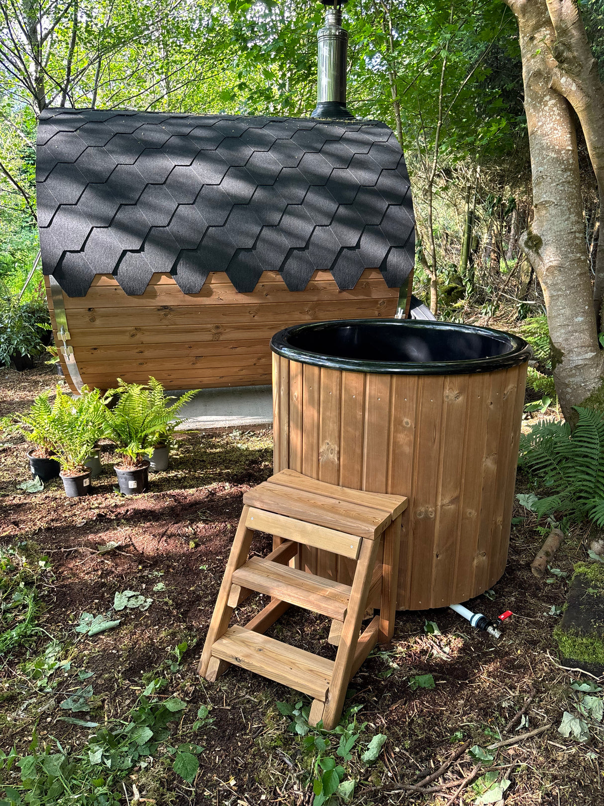 Thermowood Ice Bath Cold Plunge Tub - Fibreglass