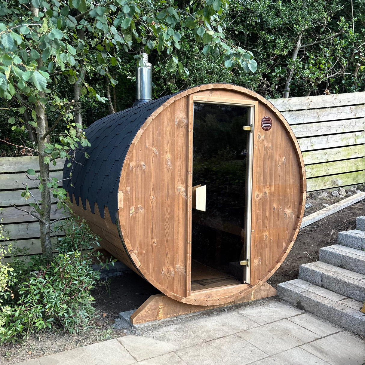 Barrel Sauna 2m Length 4 Person Outdoor Sauna