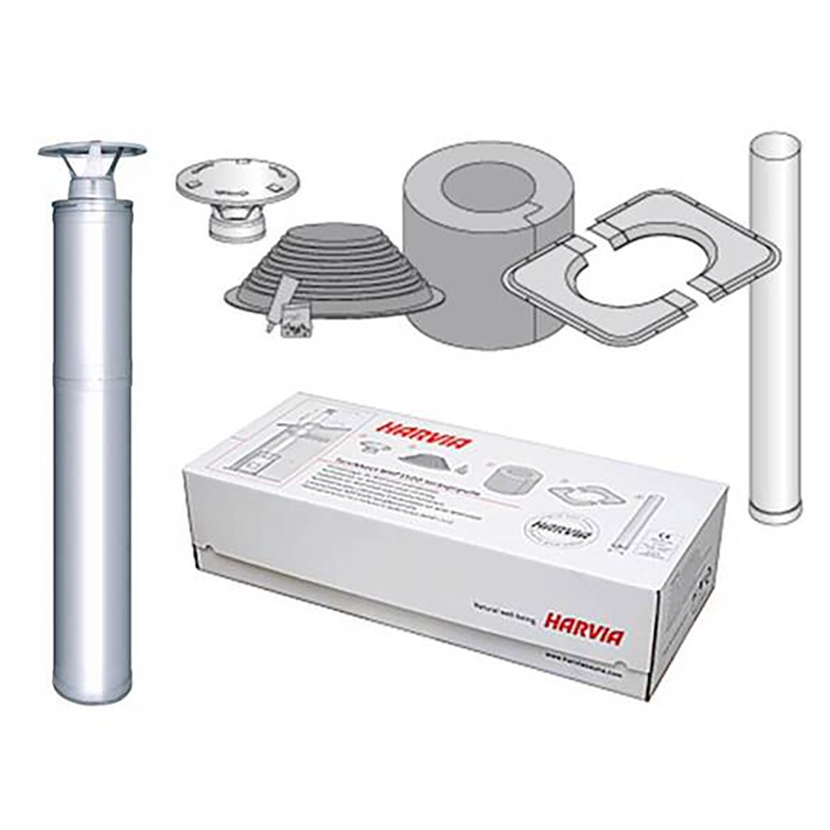 Harvia WHP1500 Chimney Kit
