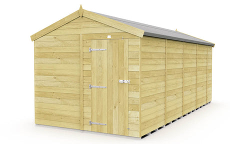 8ft x 19ft Apex Shed