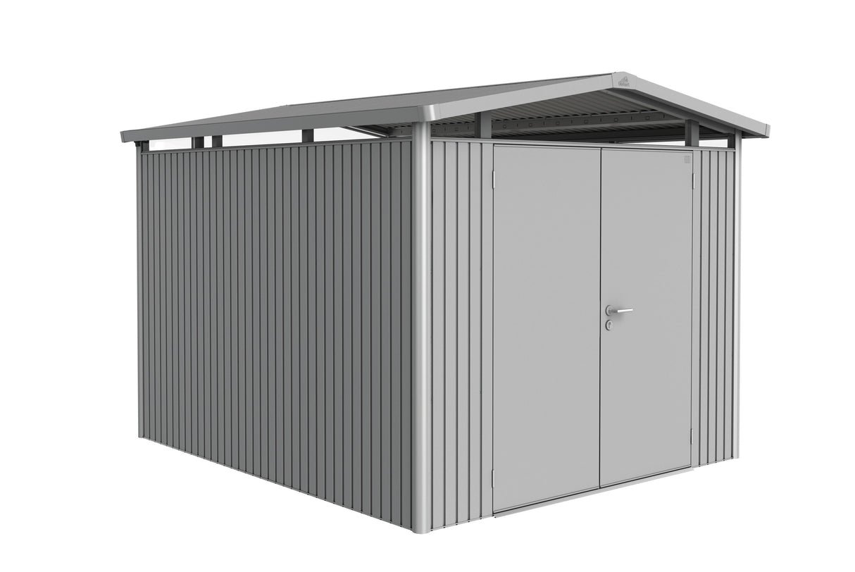 Panorama - Premium Steel Apex Garden Shed