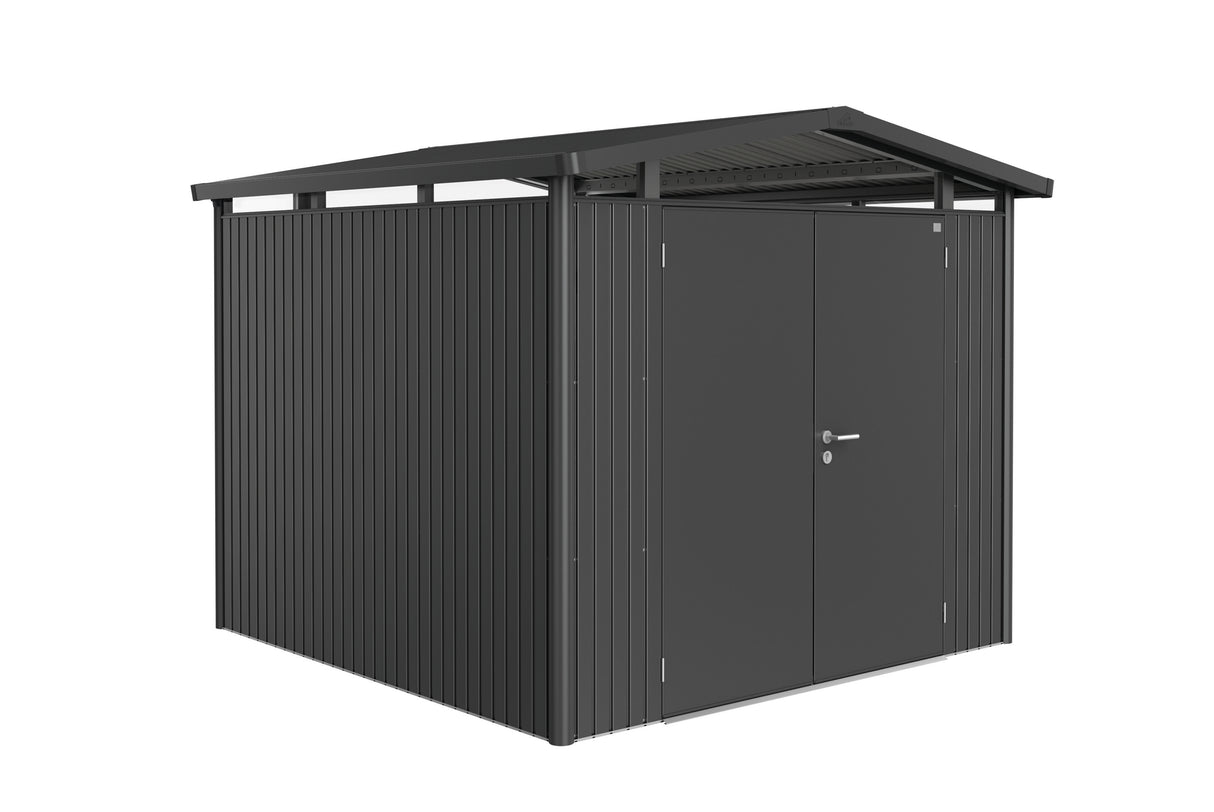 Panorama - Premium Steel Apex Garden Shed