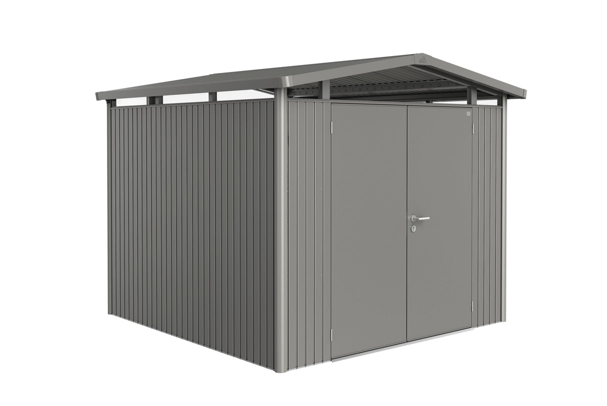 Panorama - Premium Steel Apex Garden Shed