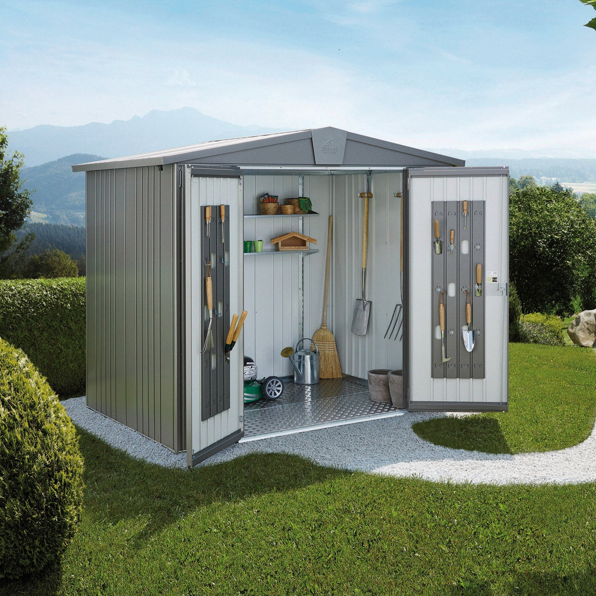 Europa - Premium Steel Garden Shed