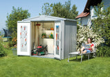 Europa - Premium Steel Garden Shed