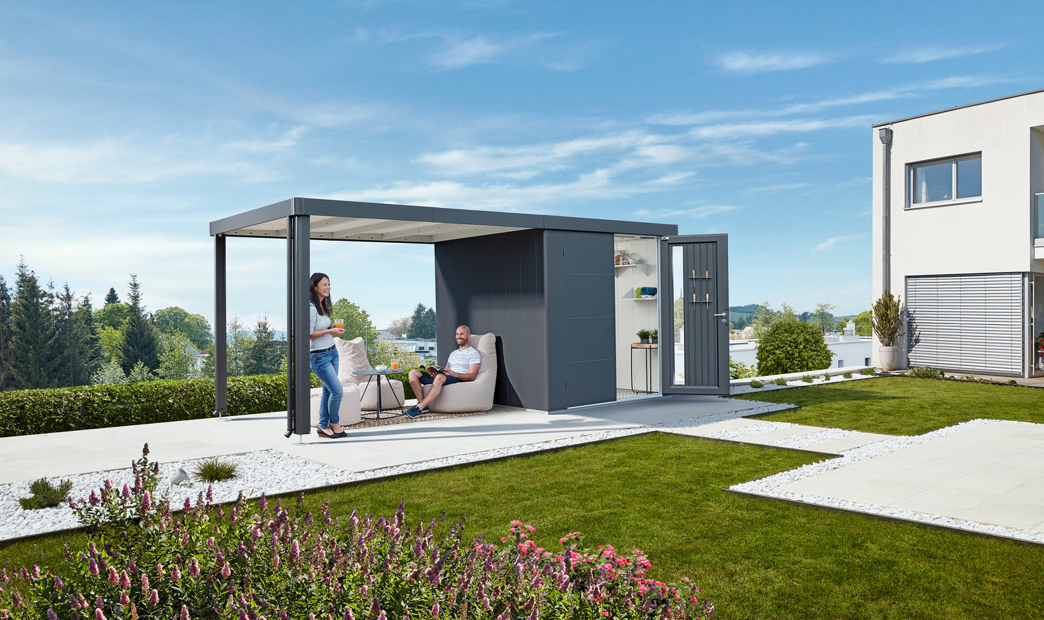 Neo - Premium Steel Garden Shed