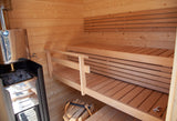 Harvia Solide Compact Vision Outdoor Sauna