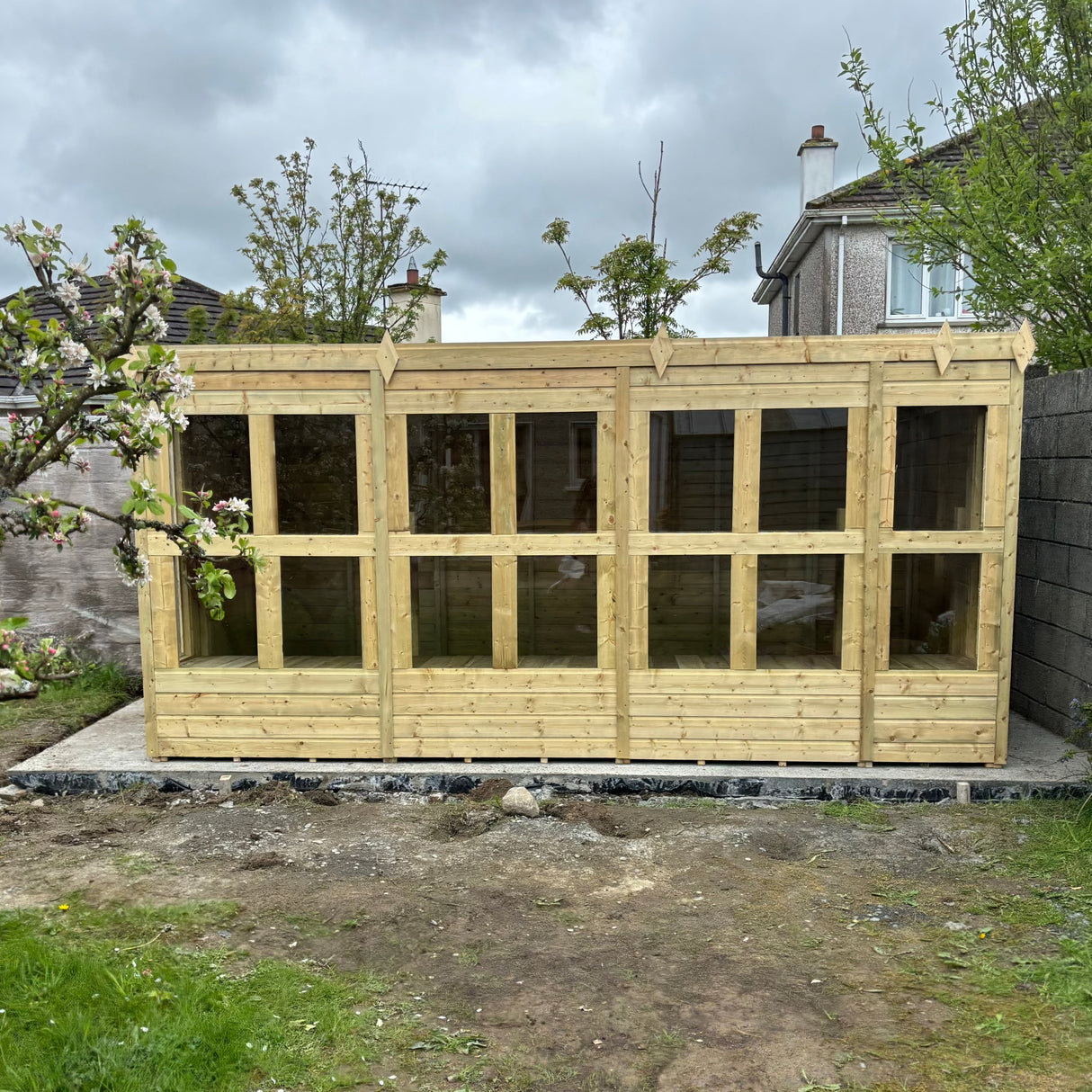 14ft x 6ft Pent Potting Shed