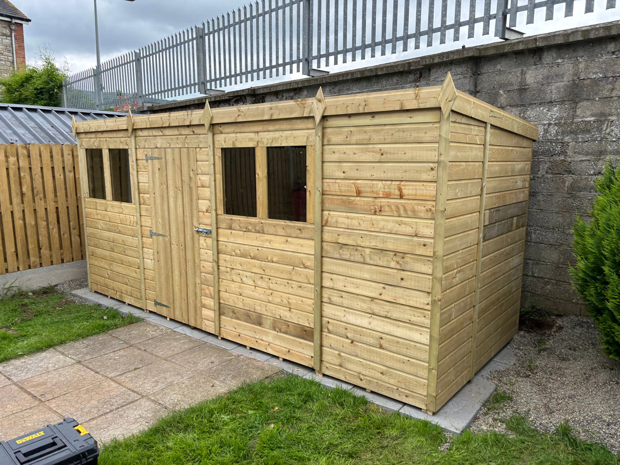 15ft x 6ft Pent Shed