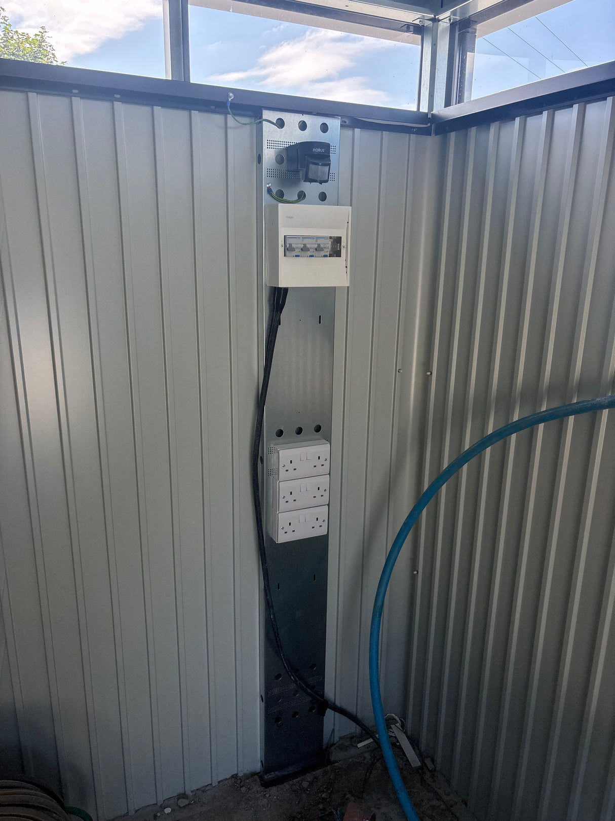 Biohort Electrical Mounting Panel