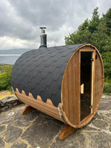 Barrel Sauna 2.3m Length 6 Person Outdoor Sauna