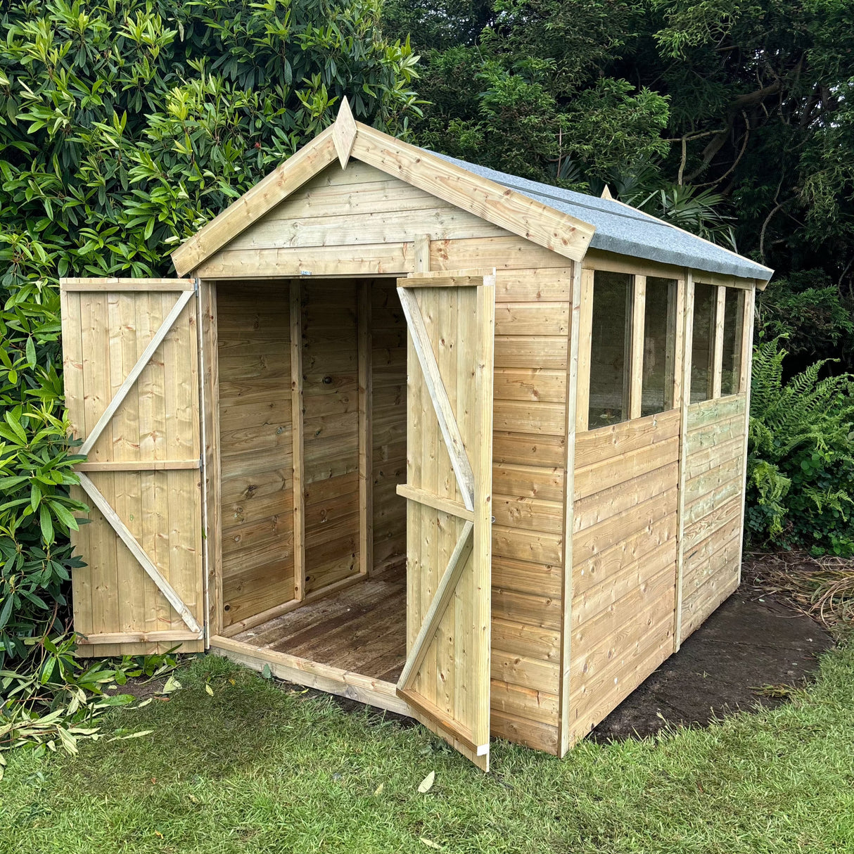 6ft x 8ft Apex Shed