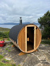 Barrel Sauna 2.3m Length 6 Person Outdoor Sauna