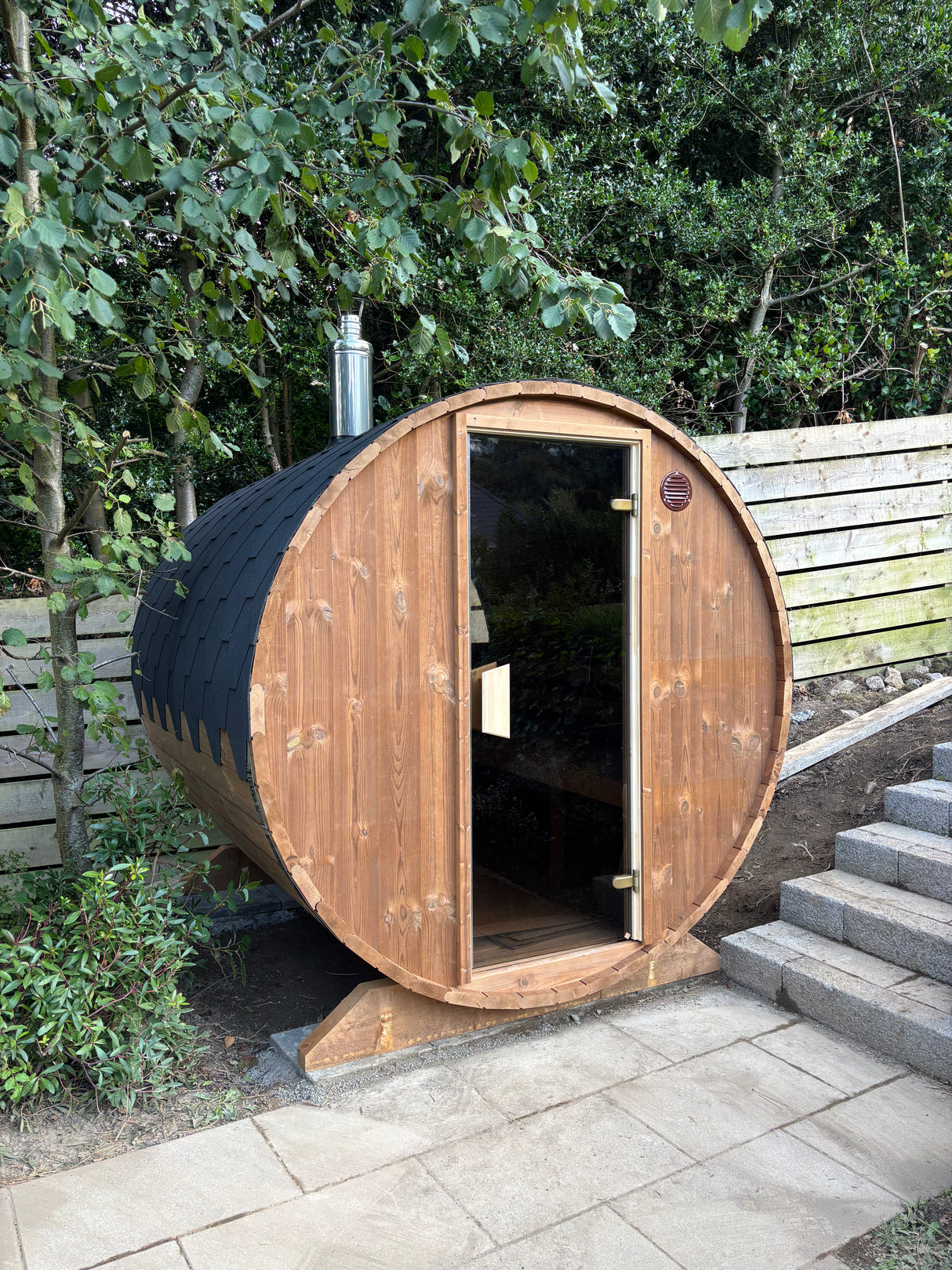 Barrel Sauna 2m Length 4 Person Outdoor Sauna