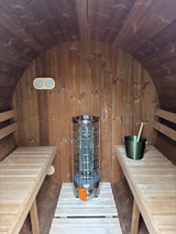 Barrel Sauna 2m Length 4 Person Outdoor Sauna