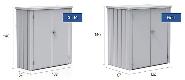 Biohort Romeo Patio Locker Storage