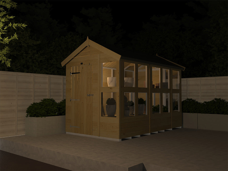 12ft x 8ft Apex Potting Shed