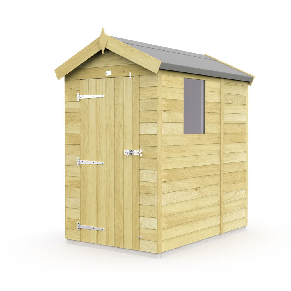 4ft x 5ft Apex Shed