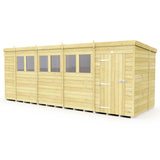 19ft x 7ft Pent Shed