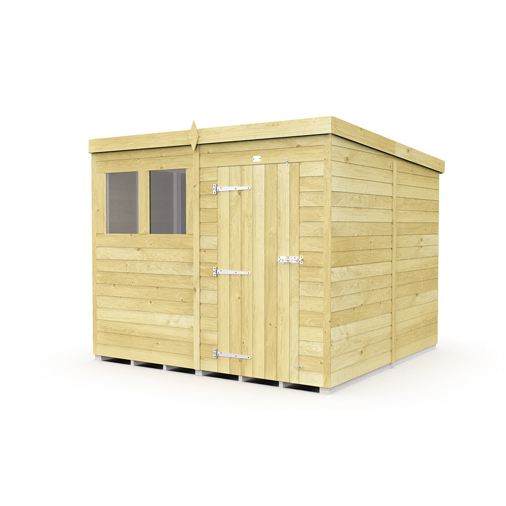 8ft x 8ft Pent Shed