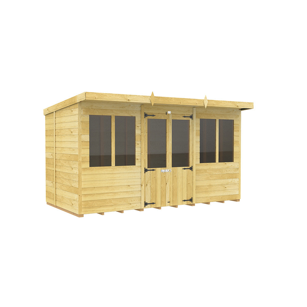 12ft x 6ft Pent Summer House