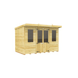 10ft x 8ft Pent Summer House