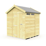 7ft x 7ft Apex Security Shed