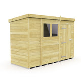 11ft x 4ft Pent Shed