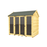 7ft x 8ft Apex Summer House (Full Height Window)