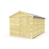 8ft x 15ft Apex Security Shed