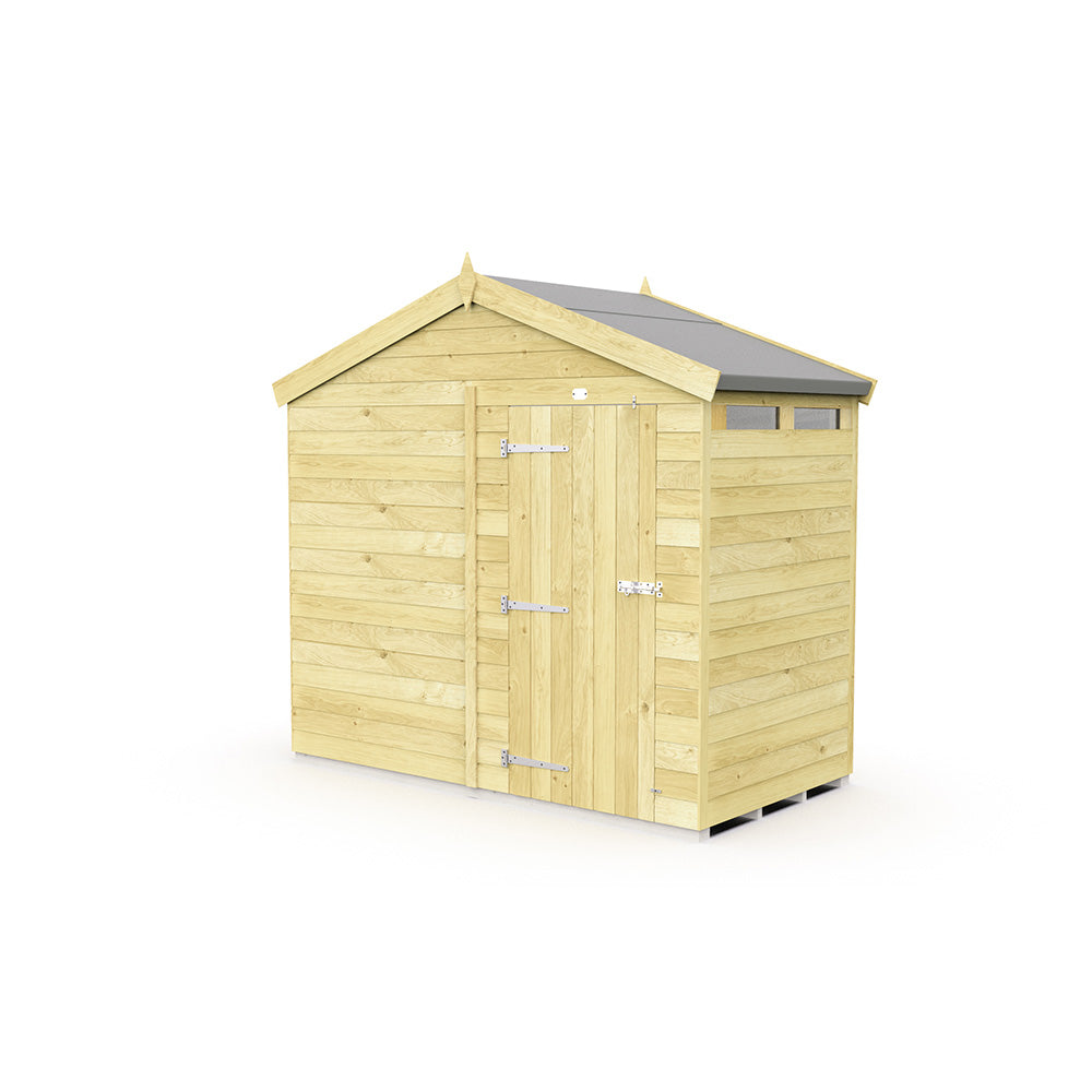 8ft x 4ft Apex Security Shed