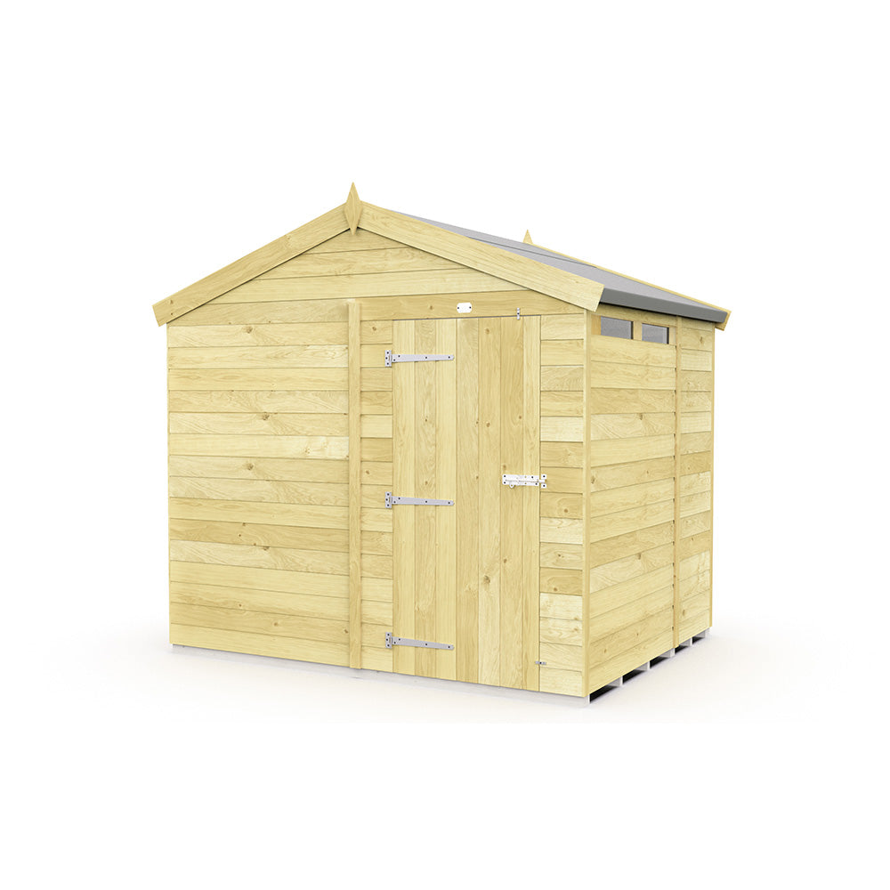 8ft x 7ft Apex Security Shed