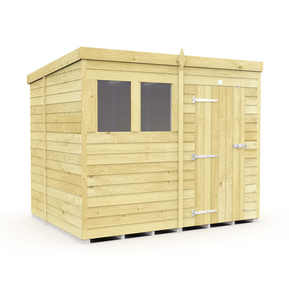 8ft x 7ft Pent Shed