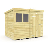 8ft x 7ft Pent Shed