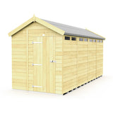 6ft x 16ft Apex Security Shed