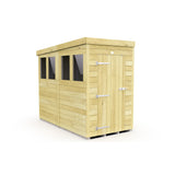 4ft x 8ft Pent Shed