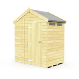 7ft x 4ft Apex Security Shed