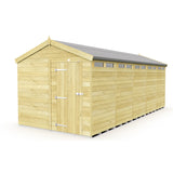 8ft x 20ft Apex Security Shed