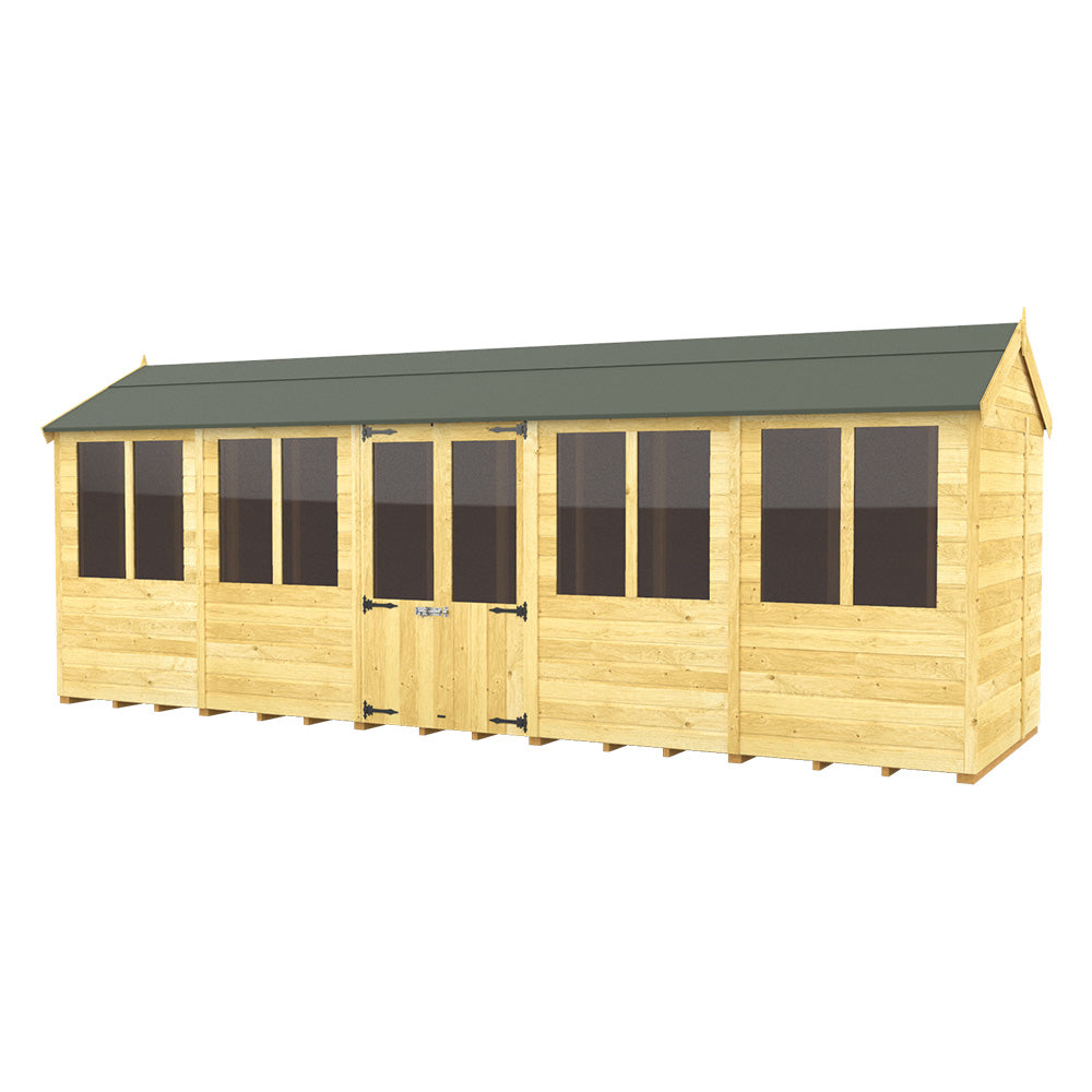 8ft x 20ft Apex Summer House