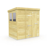 4ft x 6ft Pent Shed