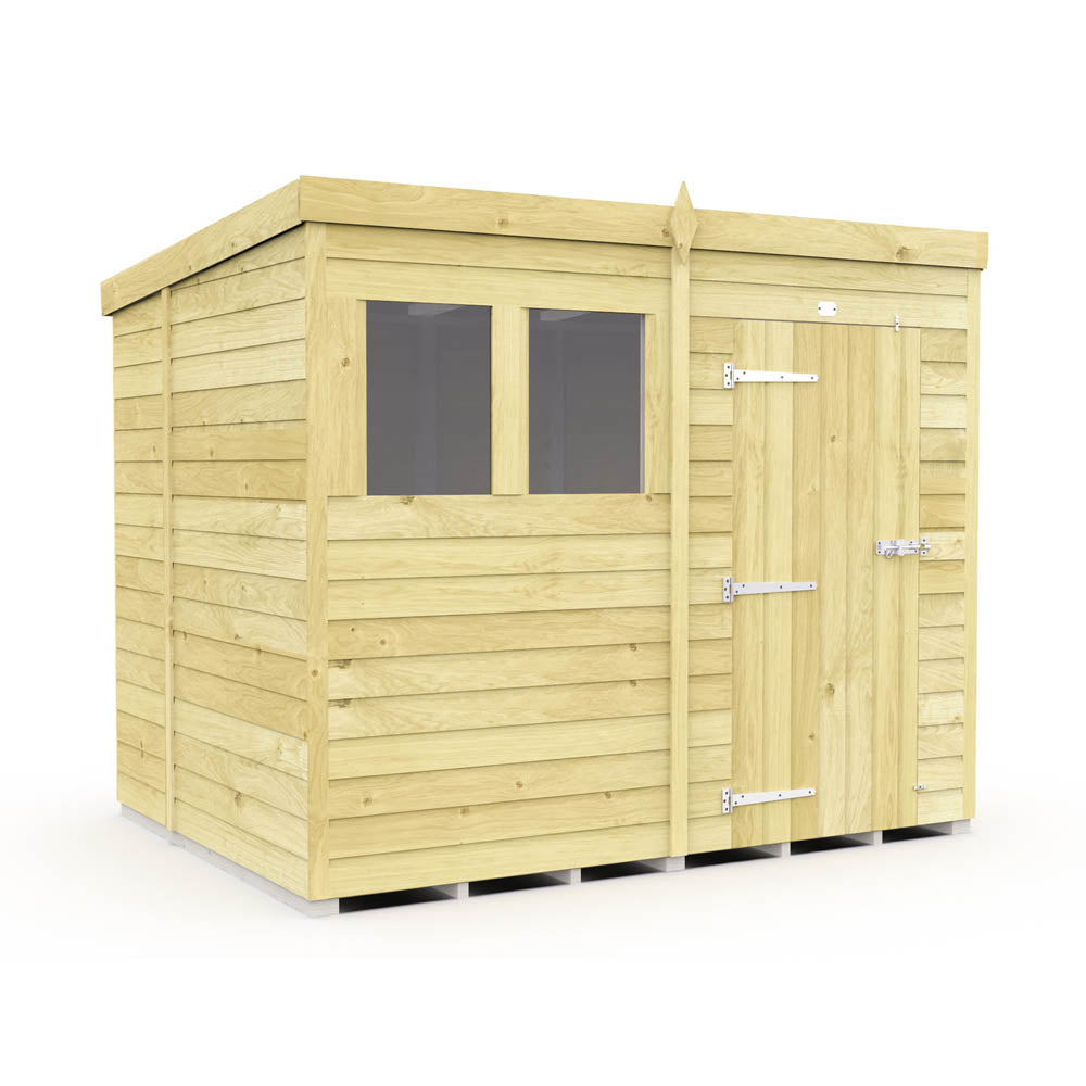 8ft x 6ft Pent Shed