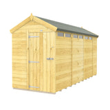 5ft x 14ft Apex Security Shed